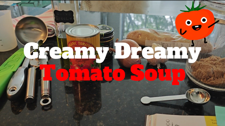 (Fancy) Creamy Dreamy Tomato Soup